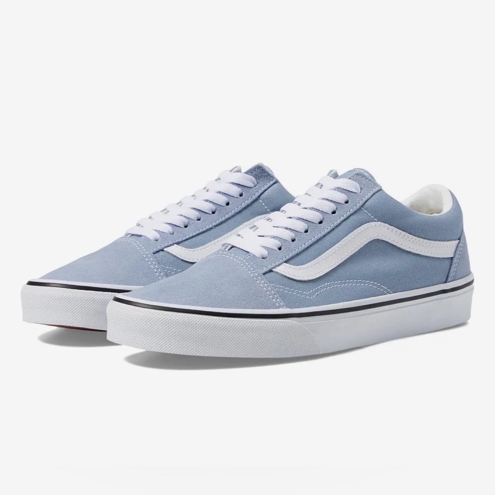 vans old skool pig suede ashley blue